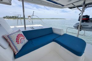 cockpit, Leopard 48, catamaran for sale