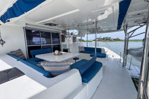 cockpit, Leopard 48, catamaran for sale
