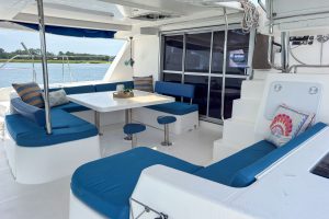 cockpit, Leopard 48, catamaran for sale