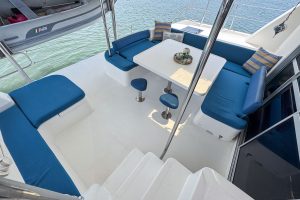 cockpit, Leopard 48, catamaran for sale