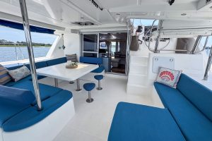 deck, Leopard 48, catamaran for sale