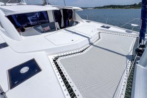 deck, Leopard 48, catamaran for sale