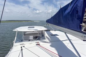 deck, Leopard 48, catamaran for sale