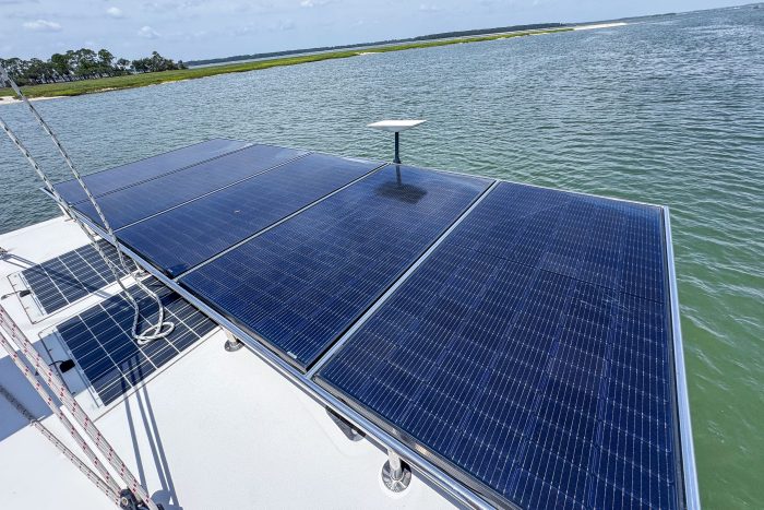 deck, Leopard 48, catamaran for sale