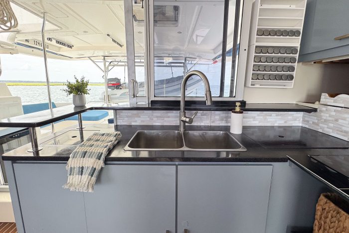 interior, Leopard 48, catamaran for sale
