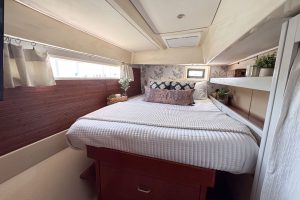 bed, Leopard 48, catamaran for sale
