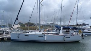 exterior, Beneteau 45 Oceanis, sailboat for sale
