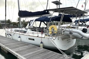 exterior, Beneteau 45 Oceanis, sailboat for sale