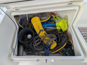 interior, Beneteau 45 Oceanis, sailboat for sale