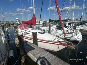 exterior, Scanmar 35, sailboat for sale