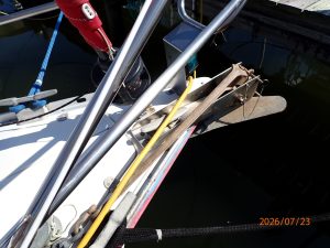deck, Scanmar 35, sailboat for sale