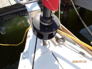 deck, Scanmar 35, sailboat for sale