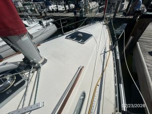 deck, Scanmar 35, sailboat for sale