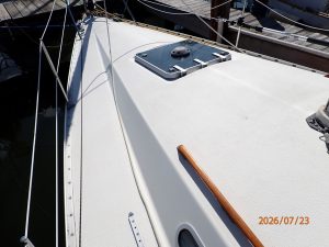 deck, Scanmar 35, sailboat for sale