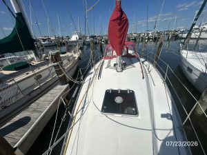 deck, Scanmar 35, sailboat for sale