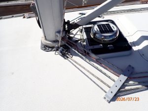 deck, Scanmar 35, sailboat for sale