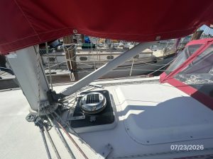 deck, Scanmar 35, sailboat for sale