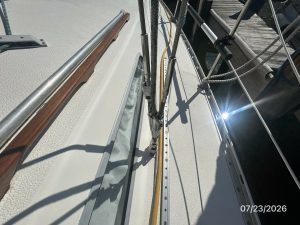 deck, Scanmar 35, sailboat for sale