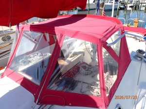 cockpit, Scanmar 35, sailboat for sale