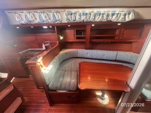 salon, Scanmar 35, sailboat for sale