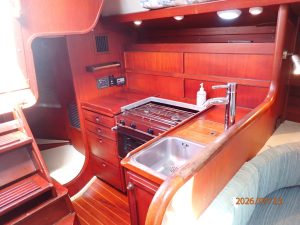 interior, Scanmar 35, sailboat for sale