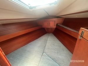 bed, Scanmar 35, sailboat for sale