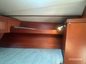 bed, Scanmar 35, sailboat for sale