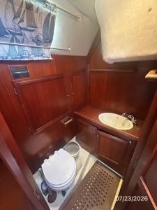 bath, Scanmar 35, sailboat for sale