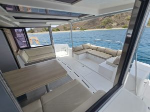 cockpit, Bali 4.3, catamaran for sale