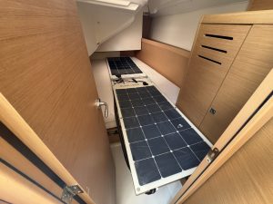 bed, Jeanneau 349, sailboat for sale