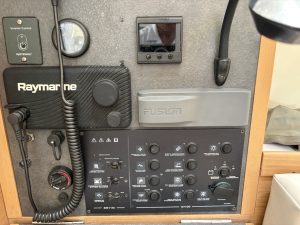 navigation station, Jeanneau 349, sailboat for sale