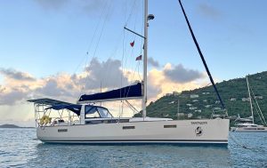 exterior, Beneteau 45 Oceanis, sailboat for sale