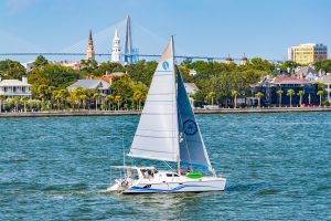 underway, St Francis 50, catamaran for sale