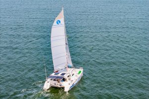 underway, St Francis 50, catamaran for sale