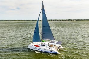 underway, St Francis 50, catamaran for sale