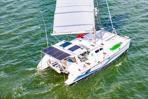 underway, St Francis 50, catamaran for sale