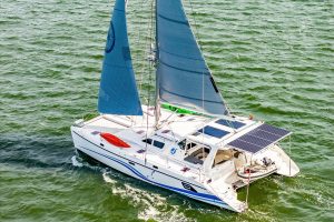 underway, St Francis 50, catamaran for sale