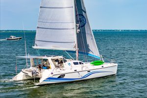 underway, St Francis 50, catamaran for sale