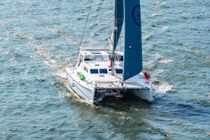 underway, St Francis 50, catamaran for sale