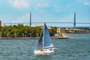 underway, St Francis 50, catamaran for sale