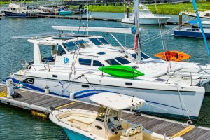 exterior, St Francis 50, catamaran for sale