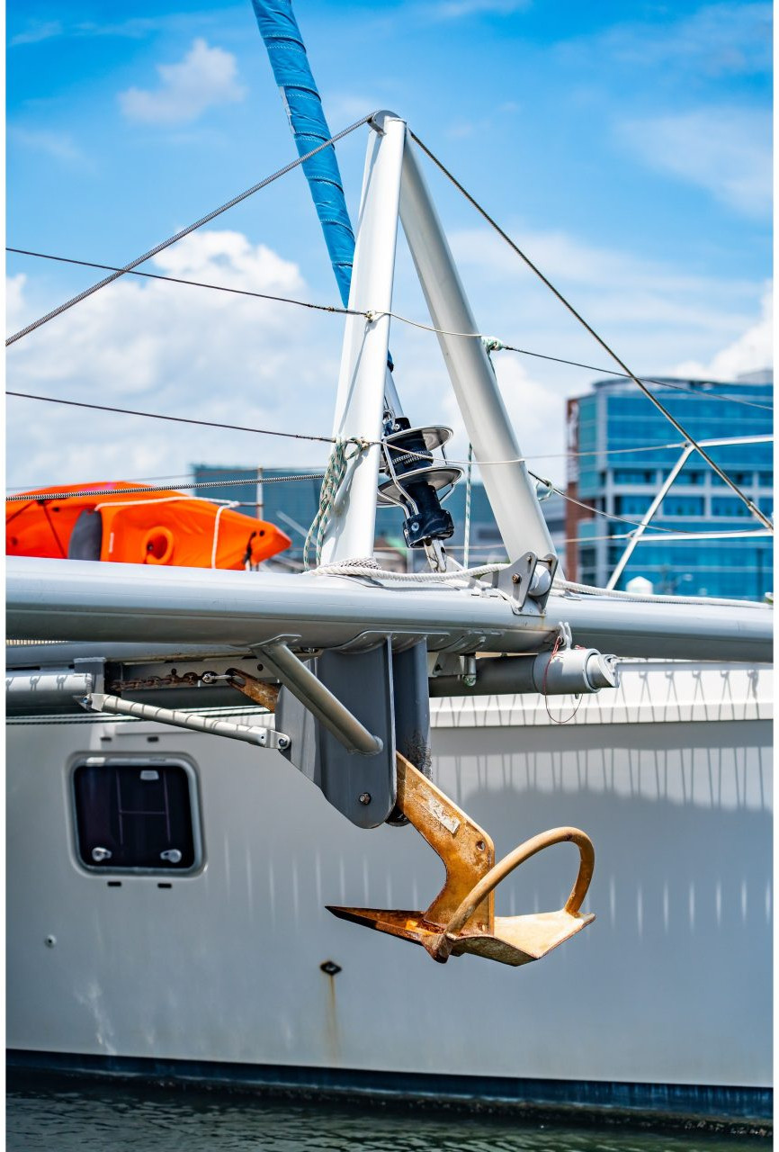 deck, St Francis 50, catamaran for sale