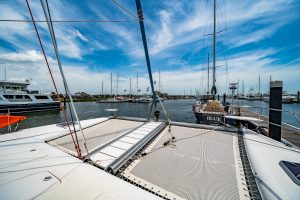 deck, St Francis 50, catamaran for sale