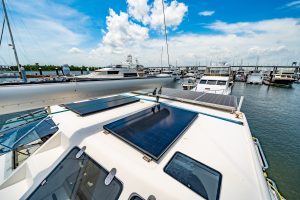 deck, St Francis 50, catamaran for sale