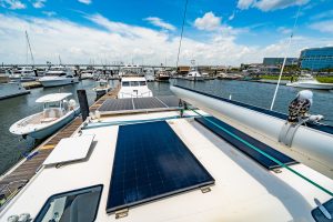 deck, St Francis 50, catamaran for sale