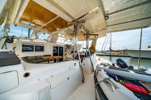 cockpit, St Francis 50, catamaran for sale