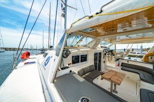 cockpit, St Francis 50, catamaran for sale