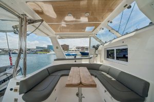 cockpit, St Francis 50, catamaran for sale