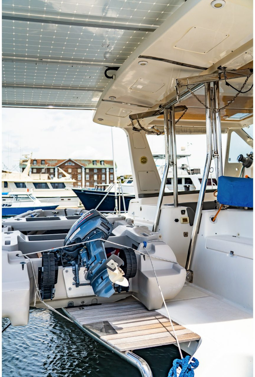 cockpit, St Francis 50, catamaran for sale