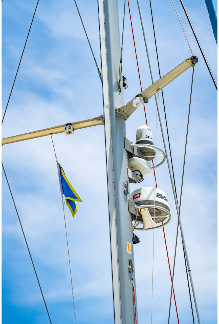 deck, St Francis 50, catamaran for sale